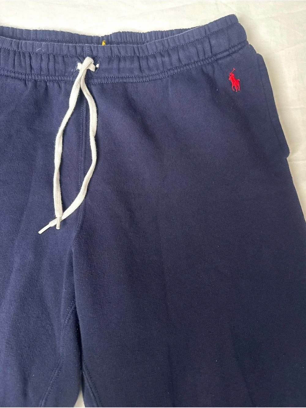 Polo Ralph Lauren Men’s Large Navy Fleece Jogger Red Pony Logo